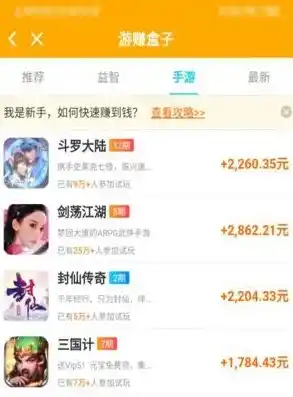 0.1折手游盒子，探秘0.1折手游盒子，揭秘低成本游戏玩家的天堂