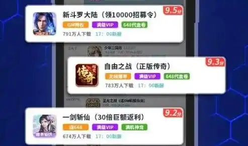 0.1折手游排行榜，揭秘0.1折手游排行榜，低成本高回报的省钱游戏攻略